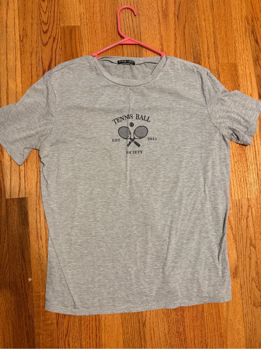 Women's Gray Short Sleeve Graphic Tee